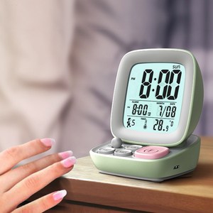 KH-CL006 Rung Máy Tính Để Bàn Khung Báo Động <span class=keywords><strong>LCD</strong></span> Đồng Hồ Kỹ Thuật Số Trong Suốt - Product Image 5