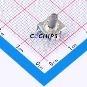 GT-TC158B-H0875-L1 Tactile Switch Through hole Switch Single Pole Single Throw Round Button 2.6N Right Angle Insert - Product Image 1