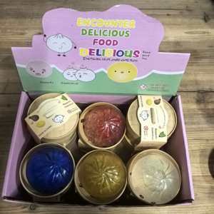 72pack RTS Glitter Soft TPR PP Squeeze Decompression Dumpling <b>Toys</b> with Steamer Box <b>for</b> <b>Adult</b> <b>Anxiety</b> Relief & Sensory Play - Product Image 3