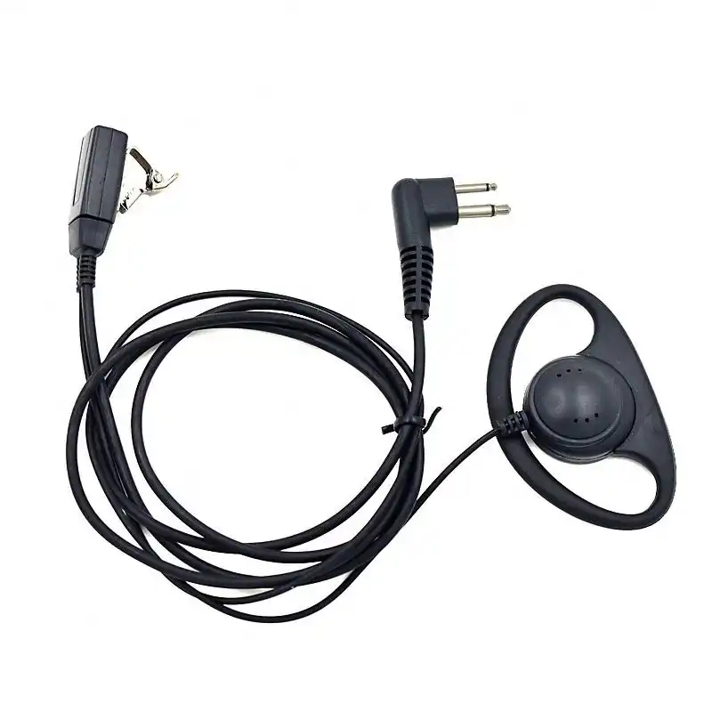 Yüksek kaliteli Tws kablosuz kulaklık D şekli kulaklık walkie talkie için iki yönlü telsiz