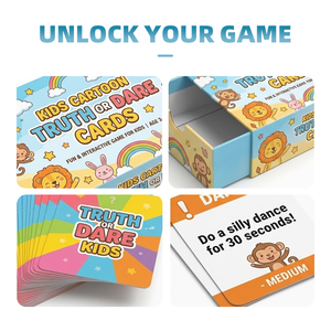 Jeu de cartes personnalisé de luxe pour couples, avec un cœur noir mat doux au toucher, jeu de vérité <span class=keywords><strong>ou</strong></span> de défi romantique pour les relations sociales - Product Image 3