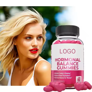 OEM PMS Gummies Etiqueta Privada Dietética Sin Azúcar Vegano Hormonal Balance Gomitas Suplemento para Mujeres - Product Image 4