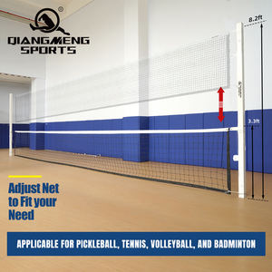 Sistema de elevación deslizante de poste de voleibol de aluminio a <span class=keywords><strong>la</strong></span> venta varilla de red de bádminton/Tenis multifunción - Product Image 3