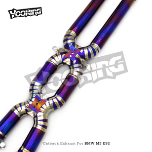 YD ống xả Titan cho BMW M3 E90/E92/e93 4.0L 2007 2013 đua kép x Titan thẳng Ống đua xe Hệ thống ống xả - Product Image 4