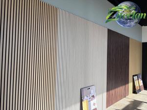 Diseño moderno Akupanel Paneles de pared acústicos de madera interior Diseño de madera acústica de maestro para muestra de aislamiento acústico disponible - Product Image 1