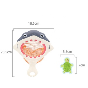 Toptan tbm Artamber deniz özel küvet bebek banyo yüzen oyuncak köpekbalığı balıkçılık araçları - Product Image 2
