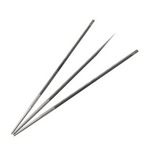 Lime ronde pour tronçonneuse en acier à haute teneur en carbone 3,0-5,5 mm, lime d'affûtage pour chaîne de tronçonneuse <span class=keywords><strong>Stihl</strong></span> Oregon - Product Image 1