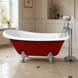 Juego de Accesorios Sanitarios Modernos de Lujo Ovalados, de Fibra de Vidrio Resistente, Ecológicos, con Desagüe y Función de Masaje, para Jardín o Resort - Product Image 2