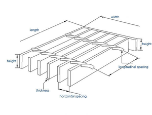 Modern Design Roestvrijstalen Vloerrooster Kwaliteit Koolstofstalen Loopbrug Gegalvaniseerd Afwerking Drukgelast Staal - Product Image 6