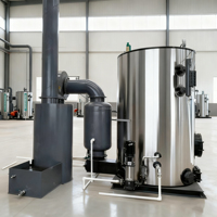 Chaudière à vapeur à biomasse automatique intelligente pour l'alimentation en particules, facile à manipuler, 100 CV, 2 tonnes/h, pour usine de transformation de mangues