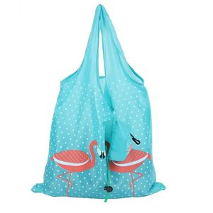 Bolsa de Compras Plegable Reutilizable con Diseño de Dibujos Animados, Bolsa de Supermercado Portátil, Bolsa de Almacenamiento Plegable - Product Image 4