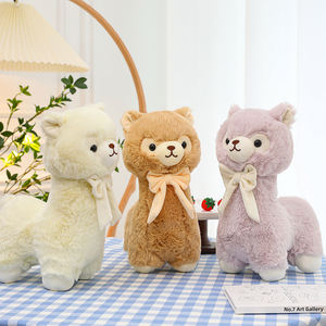 Peluche Alpaca Super Douce de Haute Qualité Jouet en Peluche <span class=keywords><strong>Lama</strong></span> Oreiller de Sommeil Cadeau de Confort pour Enfants Coton PP Anniversaire des Filles - Product Image 2