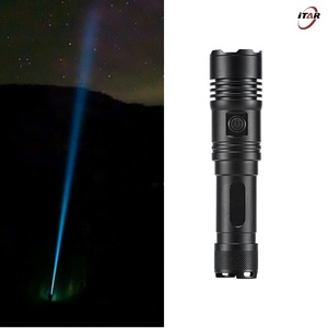 Odm linteras lanternes 1300M longue portée étroite lep rechargeable <span class=keywords><strong>El</strong></span> Feneri petite lampe de poche Laser blanche lampe torche Flash - Product Image 2