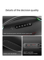 Enceinte portable SODLK S1621 320W avec 2 microphones sans fil, éclairage RGB, enceinte de fête TWS pour extérieur, prend en charge USB/AUX/carte TF