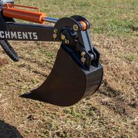 Bucket Excavator Mini Lebar 400-700mm, Kapasitas 0.05-0.30cbm, Bucket Penggalian Standar dengan 3-4 Gigi untuk Pekerjaan Taman, Parit, dan Pekerjaan Kota
