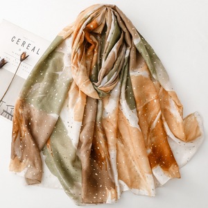 Nuova Sciarpa in Cotone con Motivo Zebrato, Stole Stampate con Animali per Signore, Sciarpe e Scialli Grandi e Lunghe 180*90CM con Sensazione di Cotone - Product Image 1