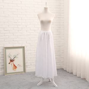 <span class=keywords><strong>Long</strong></span> <span class=keywords><strong>jupon</strong></span> quotidien anti-usure pour les mariages et les événements jupe de robe de mariée désossée pour les fêtes - Product Image 1