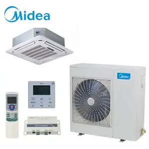 High Quality Midea split inverter 12000btu air cooler ac type cassette fan coil climatiseur ceiling industrial air conditioner