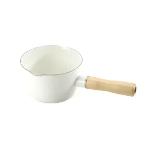 Высококачественная эмалированная кастрюля для соуса, посуда, эмалированная кастрюля, набор кастрюль для соуса, кастрюля для молока и чая на заказ