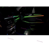 Kit de Mise à Jour d'Éclairage d'Ambiance LED pour Voiture, Garniture de Porte Automatique Lampe d'Atmosphère pour Mercedes-Benz ML GLE GL GLS W166 X166 2012-2019