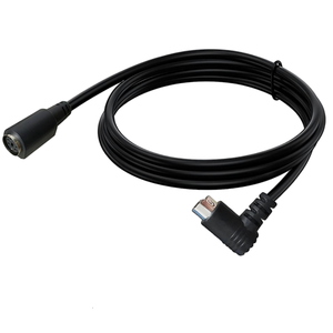 สายต่อขยาย S-Video แบบมีหัวต่อ Mini DIN 5 พิน แบบโคแอกเชียล หุ้ม PVC  ชนิดมุม <span class=keywords><strong>90</strong></span> องศา ขึ้น ลง ซ้าย ขวา ตัวผู้-ตัวเมีย - Product Image 3