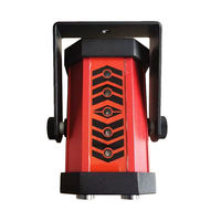 Excavatrice laser rotative de qualité industrielle, auto-nivelante électronique, garantie 1 an, largeur de ligne 2 mm, faisceau rouge, utilisation extérieure, 7,2 V NiMH