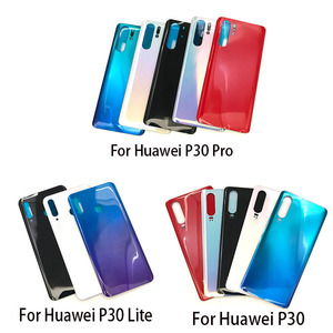 Carcasa <span class=keywords><strong>trasera</strong></span> de batería de vidrio para <span class=keywords><strong>Huawei</strong></span> <span class=keywords><strong>P30</strong></span> P30lite <span class=keywords><strong>P30</strong></span> <span class=keywords><strong>Pro</strong></span> con adhesivo + lente de cámara - Product Image 2