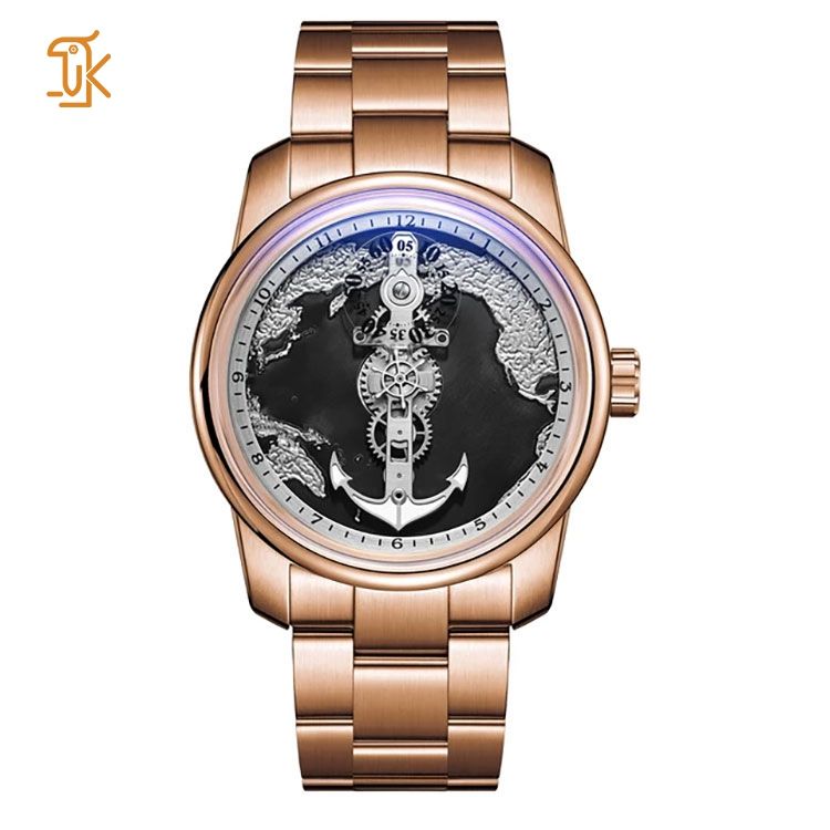 สีดำ + กุหลาบทอง