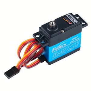 Moteur numérique Feetech FT6335M-4 7.4V 35kg PWM 360 degrés étanche à couple élevé avec engrenages métalliques et plastiques pour RC 1/8ème 52RPM - Product Image 2