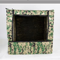 Cible de tir pliable en microfibre pour lance-pierre, 40x40cm, camouflage noir, pour entraînement de tir en extérieur, vente en gros