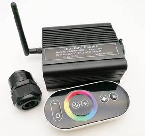 เครื่องฉายแสงดาว RGB MMA/PMMA, 16W, DC12V, ไฟเบอร์ออปติกขนาด 2 มม., ได้รับการรับรองมาตรฐาน CE, ควบคุมด้วยระบบสัมผัสและรีโมท, ป้องกันน้ำและฝุ่นระดับ IP33 - Product Image 4