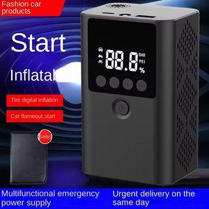 Bomba de aire de arranque de coche de gran capacidad, 899800mAh, 4 en 1, 12V, con linterna SOS, inflador de neumáticos de carga para teléfono móvil, 150psi - Product Image 3