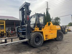 TCM <b>Used</b> 20 Ton Diesel Forklift Truck Heavy Duty Warehouse Lifting Equipment 1200mm Fork Length 1 Year Warranty Seated Operation - Product Image 4