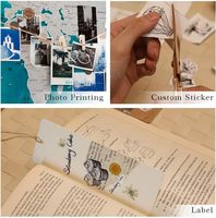 Printer Foto Termal Phomemo M02S 300dpi Nirkabel Mini Portabel untuk Pelajar