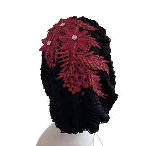 Pañuelo islámico étnico de encaje/estilo sombrero para mujer, ecológico, transpirable, de nailon y algodón, gorro musulmán, gorro, gama completa - Product Image 2