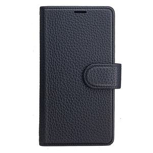 Genuine Pebble <strong>Leather</strong> case With 6 Card Slot Wallet <strong>Pouch</strong> for google PixeL6 Pro Emf protection Flip Phone case Cover - Product Image 3