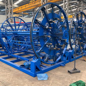 Loại mới hoàn toàn tự động gia cố lồng thợ hàn + Bê tông cống ống dây chuyền sản xuất với mang dây lưới lồng chức năng - Product Image 3