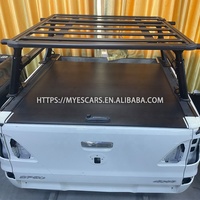 Barra Antivuelco Multifuncional Universal 4x4 para Camioneta, Portaequipajes de Techo, Jaula para Equipaje, Escalera, Portaequipajes para Camioneta Toyota Hilux D-max