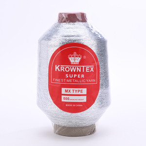 <span class=keywords><strong>Fil</strong></span> à broder métallique Krowntex Style MX 500g, <span class=keywords><strong>fil</strong></span> métallique brillant <span class=keywords><strong>or</strong></span>/argent pour <span class=keywords><strong>broderie</strong></span> à la main - Product Image 2