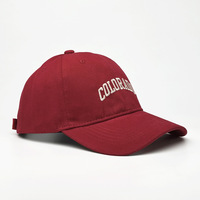 Cappellino da Baseball Sportivo in Puro Cotone con Lettere Ricamate, Unisex, Regolabile, Protezione Solare Estiva