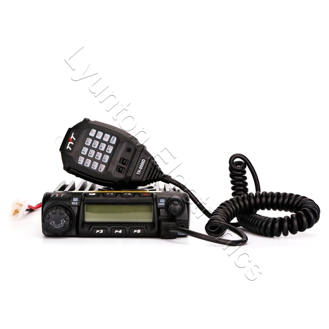 TYT TH-9000D 50W Walkie Talkie UHF400-490Mhz VHF136-174 66-88/220-260 MHz 200 Channels Car Mobile Radio Transmitter TH 9000D