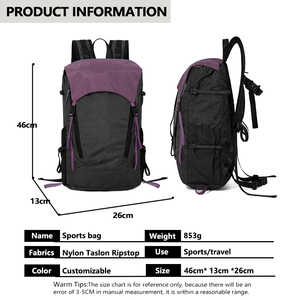 <span class=keywords><strong>Mochila</strong></span> Deportiva con Logotipo Personalizado, Ligera, Resistente al Agua, Plegable, para Senderismo, Camping, Viajes, Unisex, Casual - Product Image 5