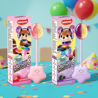 Multi Scene Kids Novelty Candy Toy Suikervrij Beengeleiding Muziek Lollipop Hard Fruit Zoet Fit Verjaardag Kerstfeest Cadeau
