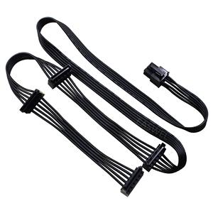 สายเคเบิลสำหรับไดร์เวอร์ SATA 6ขาเป็น4X สำหรับ RM1000X Hx1200โจรสลัด RM750X <span class=keywords><strong>RM850X</strong></span> - Product Image 6