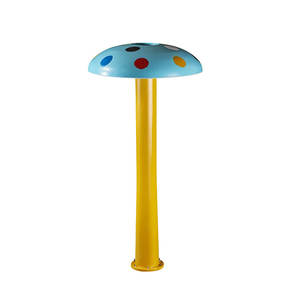 Équipement de parc aquatique, jouets de piscine pour adultes et enfants, cascade en fibre de verre en forme de champignon de 1,8 m de diamètre - Product Image 4