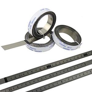 Regla de Acero Inoxidable JUSEN para Mitralesa, Cinta Métrica Autoadhesiva, Escala Métrica, Resistente al Óxido y al Desgaste - Product Image 4