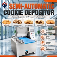Machine à former des biscuits semi-automatique à écran tactile TG Commercial, en acier inoxydable 304, équipement de fabrication de biscuits à faible coût