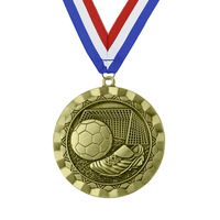 Medalla Personalizada para Maratón, Fútbol, Judo, Taekwondo, Gimnasia, Trofeo Deportivo de Metal Dorado con Cinta
