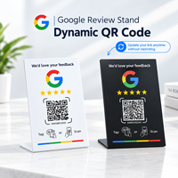 Support de table en PVC avec code QR dynamique RFID et NFC, menu de restaurant, design étanche