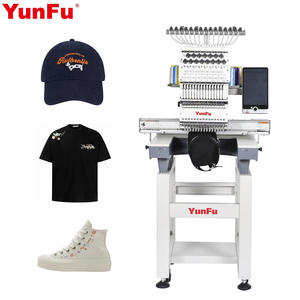 Máquina de bordar automática de 12/15 agujas para gorras y camisetas, con motor central para maquinaria de confección - Product Image 2